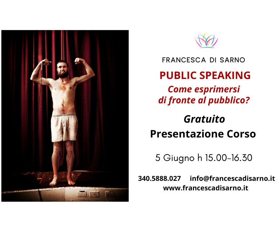 Presentazione Gratuita Public Speaking